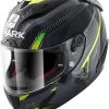 Shark Race-R Pro Carbon Aspy Carbon Antraciet Geel Integraalhelm