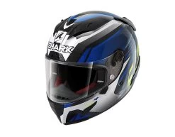 Shark Race-R Pro Aspy Zwart Blauw Geel KBY -Shark-Motorfietsonderdelen 1 race r pro aspy kby 34front he8621