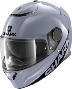 Shark Spartan 1.2 Blank Nardo Grijs Glans Integraalhelm 12 Shark Spartan 1.2 Blank Nardo Grijs Glans Integraalhelm -Shark-Motorfietsonderdelen 1 spartan blank s01 34lfront he3430
