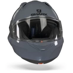Shark Evo GT Blank Zilver Systeemhelm