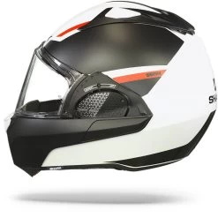 Shark Evo GT Sean WKR Wit Zwart Rood Systeemhelm 8 Shark Evo GT Sean WKR Wit Zwart Rood Systeemhelm -Shark-Motorfietsonderdelen Shark evo gt sean gt sean white black red wkr.11