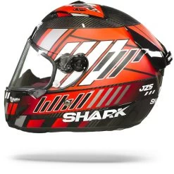 Shark Race-R Pro Carbon Zarco Speedblock Carbon Rood Wit DRW Integraalhelm -Shark-Motorfietsonderdelen Shark race r pro carbon zarco speedblock carbon red white drw.11
