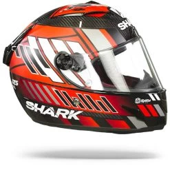 Shark Race-R Pro Carbon Zarco Speedblock Carbon Rood Wit DRW Integraalhelm -Shark-Motorfietsonderdelen Shark race r pro carbon zarco speedblock carbon red white drw.29