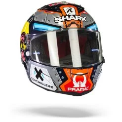 Shark Race-R Pro GP Martinator Signature Blauw Chrom Oranje BUO Integraalhelm