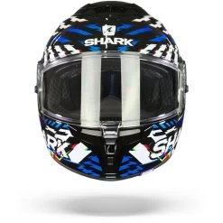 Shark Spartan GT Bcl. Micr. E-Brake Zwart Geel Blauw KYB Integraalhelm -Shark-Motorfietsonderdelen Shark spartan gt bcl micr e brake black yellow blue.01