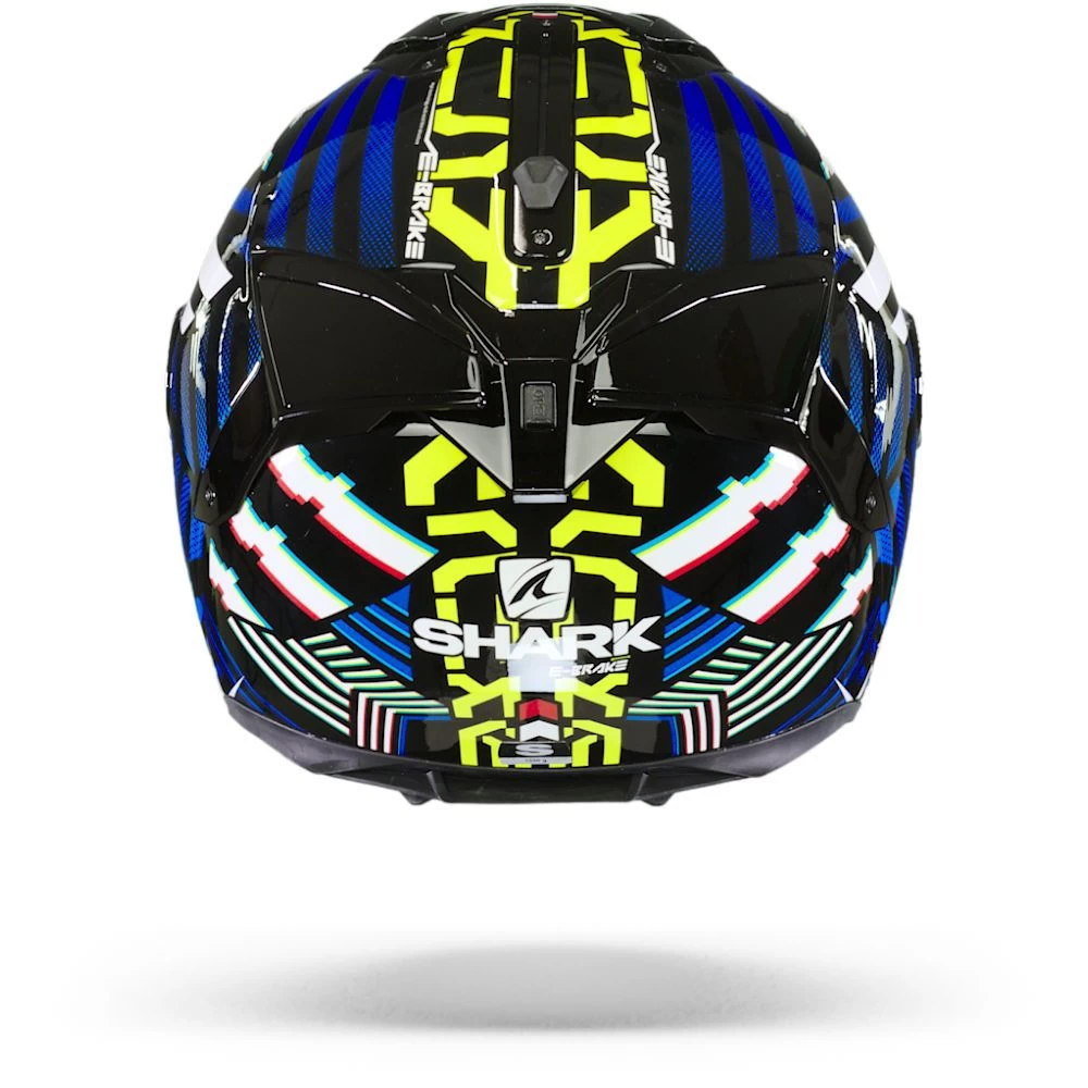 Shark Spartan GT Bcl. Micr. E-Brake Zwart Geel Blauw KYB Integraalhelm