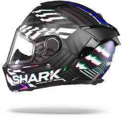 Shark Spartan GT Bcl. Micr. E-Brake Mat Mat Zwart Blauw Antraciet KBA Integraalhelm -Shark-Motorfietsonderdelen Shark spartan gt bcl micr e brake mat mat black blue anthrecite kba.11