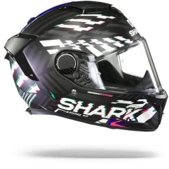 Shark Spartan GT Bcl. Micr. E-Brake Mat Mat Zwart Blauw Antraciet KBA Integraalhelm