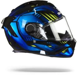 Shark Spartan GT Bcl. Micr. Replikan Zwart Chrom Blauw KUB Integraalhelm 10 Shark Spartan GT Bcl. Micr. Replikan Zwart Chrom Blauw KUB Integraalhelm -Shark-Motorfietsonderdelen Shark spartan gt bcl micr replika black chrom blue kub.29