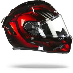 Shark Spartan GT Bcl. Micr. Replikan Zwart Chrom Rood KUR Integraalhelm -Shark-Motorfietsonderdelen Shark spartan gt bcl micr replikan black chrom red kur.29