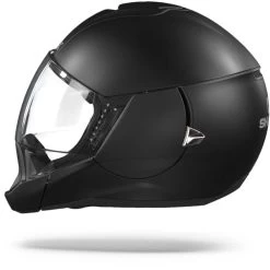 Shark Evojet KMA Blank Mat Zwart Systeemhelm -Shark-Motorfietsonderdelen SharkEvoJetBlankMatKMA.11