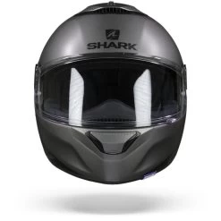 Shark Spartan 1.2 Blank Zwart Antraciet Matt AMA -Shark-Motorfietsonderdelen SharkSpartanBlankMattAMA.01