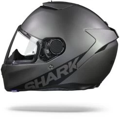 Shark Spartan 1.2 Blank Zwart Antraciet Matt AMA -Shark-Motorfietsonderdelen SharkSpartanBlankMattAMA.11
