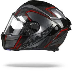 Shark Spartan GT Carbon Kromium DUR Carbon Chroom Rood Integraalhelm -Shark-Motorfietsonderdelen SharkSpartanGTKromiumDUR.11