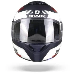 Shark Spartan 1.2 Strad Mat Blauw Wit Rood BWR -Shark-Motorfietsonderdelen SharkSpartanStradMatBWR.01