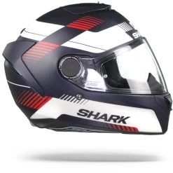 Shark Spartan 1.2 Strad Mat Blauw Wit Rood BWR