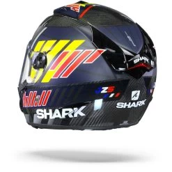 Shark Race-R Pro Carbon Zarco Speedblock Carbon Blauw Rood Integraalhelm -Shark-Motorfietsonderdelen Shark race r pro carbon zarco speedblock carbon blue red.15