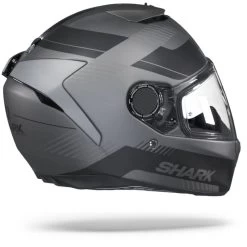 Shark Spartan 1.2 Strad Mat Zwart Antraciet Zilver Integraalhelm -Shark-Motorfietsonderdelen Shark spartan 1.2 strad man anthracite black silver.26