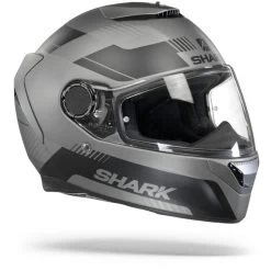 Shark Spartan 1.2 Strad Mat Antraciet Zwart Zilver Integraalhelm -Shark-Motorfietsonderdelen Shark spartan 1.2strad mat anthracite black silver.31
