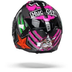 Shark Spartan GT Carbon Roodding Carbon Rood Groen Integraalhelm -Shark-Motorfietsonderdelen Shark sparten gt carbon redding green red.17