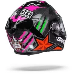 Shark Spartan GT Carbon Roodding Carbon Rood Groen Integraalhelm -Shark-Motorfietsonderdelen Shark sparten gt carbon redding green red.23