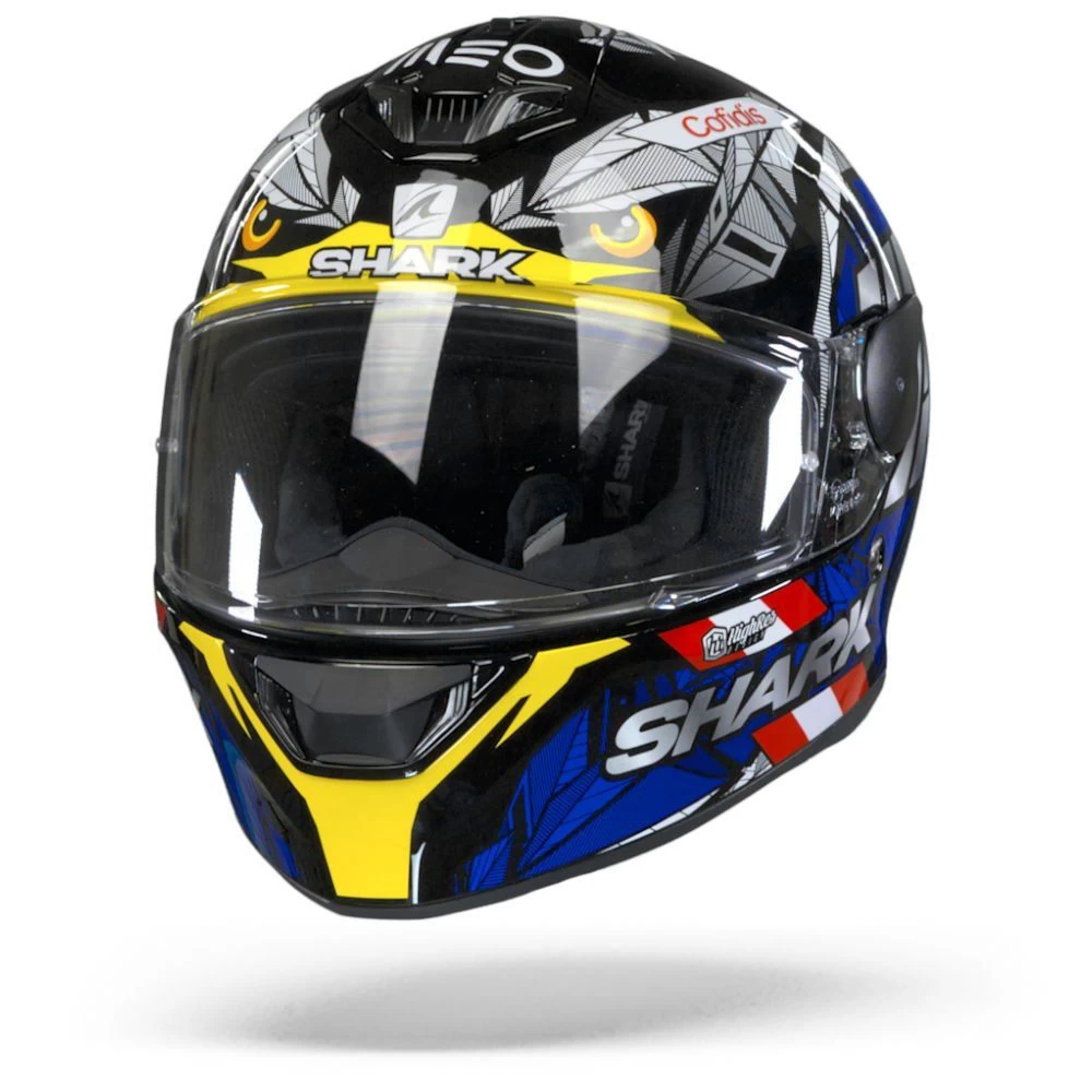 Shark D-Skwal 2 Oliveira Falcao KBR Integraalhelm 2 Shark D-Skwal 2 Oliveira Falcao KBR Integraalhelm - Afbeelding 2