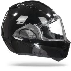 Shark Evo GT Blank Zwart Systeemhelm