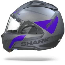 Shark Evo GT Encke Mat Antraciet Blauw Zwart Systeemhelm 11 Shark Evo GT Encke Mat Antraciet Blauw Zwart Systeemhelm -Shark-Motorfietsonderdelen Sharkevogtenckematanthraciteblueblack.11