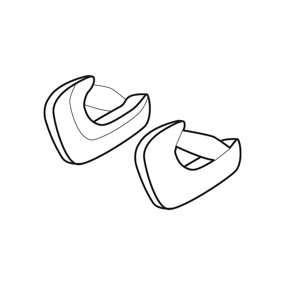 Shark D-Skwal Zwart Wangkussens 1 Shark D-Skwal Zwart Wangkussens