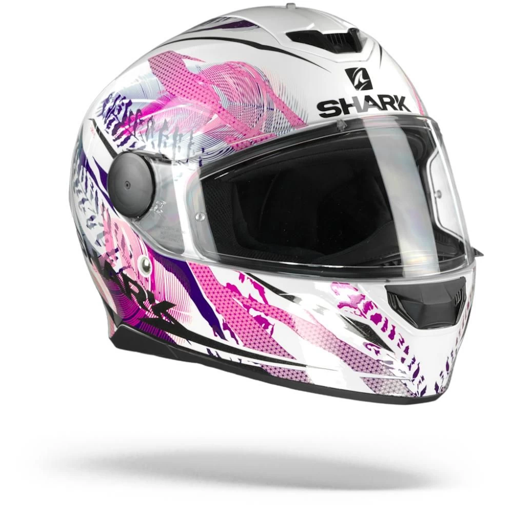 Shark D-Skwal 2 Shigan Wit Zwart Violet WKV Integraalhelm