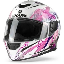 Shark D-Skwal 2 Shigan Wit Zwart Violet WKV Integraalhelm 9 Shark D-Skwal 2 Shigan Wit Zwart Violet WKV Integraalhelm -Shark-Motorfietsonderdelen d skwal 2 shigan wkv white black viol frontpage