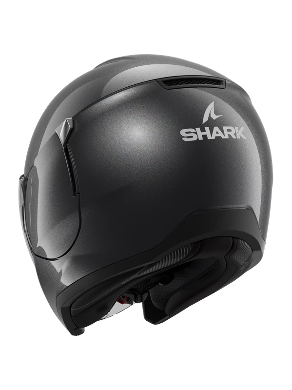 Shark Citycruiser Blank Gun Metal A05 Jethelm 2 Shark Citycruiser Blank Gun Metal A05 Jethelm - Afbeelding 2