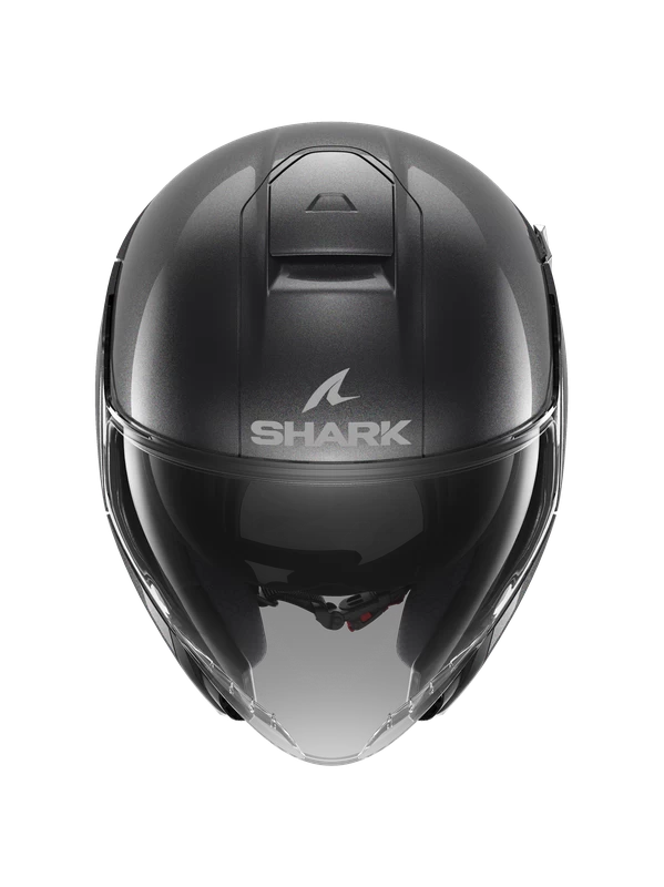 Shark Citycruiser Blank Gun Metal A05 Jethelm 3 Shark Citycruiser Blank Gun Metal A05 Jethelm - Afbeelding 3