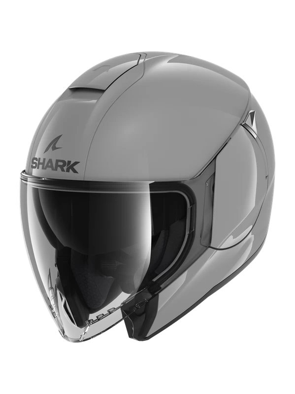 Shark Citycruiser Blank Gun Zilver S05 Jethelm 2 Shark Citycruiser Blank Gun Zilver S05 Jethelm - Afbeelding 2