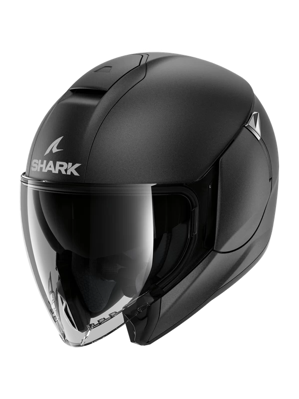 Shark Citycruiser Blank Mat Gun Metaal Mat A06 Jethelm 2 Shark Citycruiser Blank Mat Gun Metaal Mat A06 Jethelm - Afbeelding 2