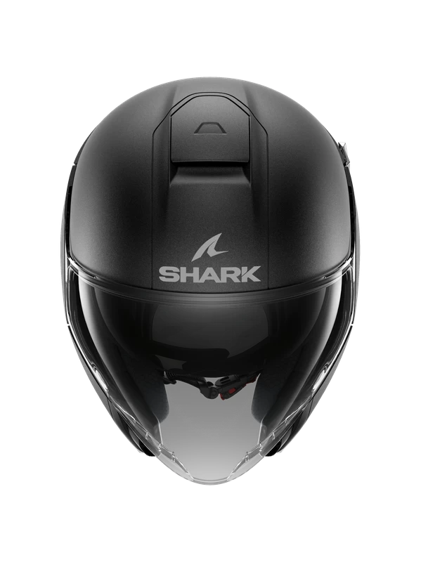 Shark Citycruiser Blank Mat Gun Metaal Mat A06 Jethelm 3 Shark Citycruiser Blank Mat Gun Metaal Mat A06 Jethelm - Afbeelding 3