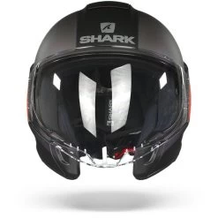 Shark Citycruiser Karonn Mat Zwart Antraciet Rood KAR Jethelm -Shark-Motorfietsonderdelen shark citycruiser karonn mat black anthracite red kar.01
