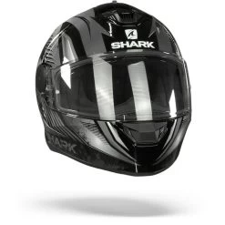 Shark D-Skwal 2 Atraxx Zwart Antraciet Zilver KAS Integraalhelm -Shark-Motorfietsonderdelen shark d skwal 2 atraxx black anthracite silver kas.35