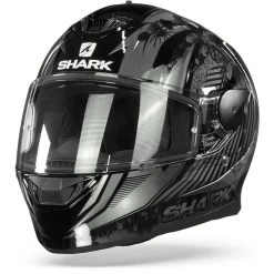 Shark D-Skwal 2 Atraxx Zwart Antraciet Zilver KAS Integraalhelm -Shark-Motorfietsonderdelen shark d skwal 2 atraxx black anthracite silver kas frontpage