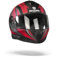 Shark D-Skwal 2 Atraxx Mat Zwart Rood Antraciet KRA Integraalhelm -Shark-Motorfietsonderdelen shark d skwal 2 atraxx mat black red anthracite kra.35