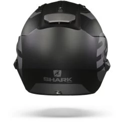 Shark Evo ES Kedje Mat Zwart Antraciet Zwart KAK Systeemhelm -Shark-Motorfietsonderdelen shark evo es kedje mat black anthracite black kak.19