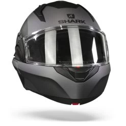 Shark Evo ES Kedje Mat Zwart Antraciet Zwart KAK Systeemhelm -Shark-Motorfietsonderdelen shark evo es kedje mat black anthracite black kak.35