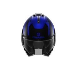 Shark Evo ES Kedje Mat Blauw Zwart Blauw BKB Systeemhelm -Shark-Motorfietsonderdelen shark evo es kedje mat blue black blue bkb 6