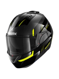 Shark-Motorfietsonderdelen -Shark-Motorfietsonderdelen shark evo es kryd anthracite black yellow aky 1