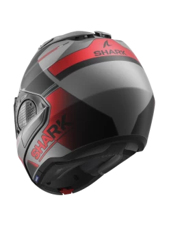 Shark Evo GT Tekline Mat Antraciet Chrom Rood AUR Systeemhelm 5 Shark Evo GT Tekline Mat Antraciet Chrom Rood AUR Systeemhelm -Shark-Motorfietsonderdelen shark evo gt tekline mat anthracite chrom red aur 2