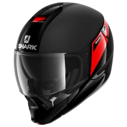 Shark Evojet Karonn Mat Zwart Rood Zwart KRK Systeemhelm 5 Shark Evojet Karonn Mat Zwart Rood Zwart KRK Systeemhelm -Shark-Motorfietsonderdelen shark evojet karonn mat black red black krk 1