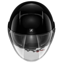 Shark Nano Blank BLK Zwart Jethelm -Shark-Motorfietsonderdelen shark nano blank blk black.png 2