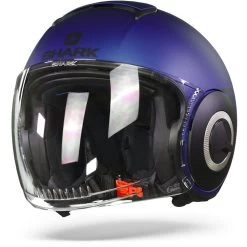 Shark Nano Street Neon Mat Blauw Zwart Blauw BKB Jethelm -Shark-Motorfietsonderdelen shark nano street neon mat blue black blue bkb frontpage