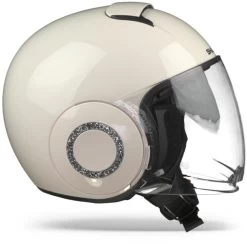 Shark Nano Swarovski Crystal Blank PAR Roze Powder Jethelm