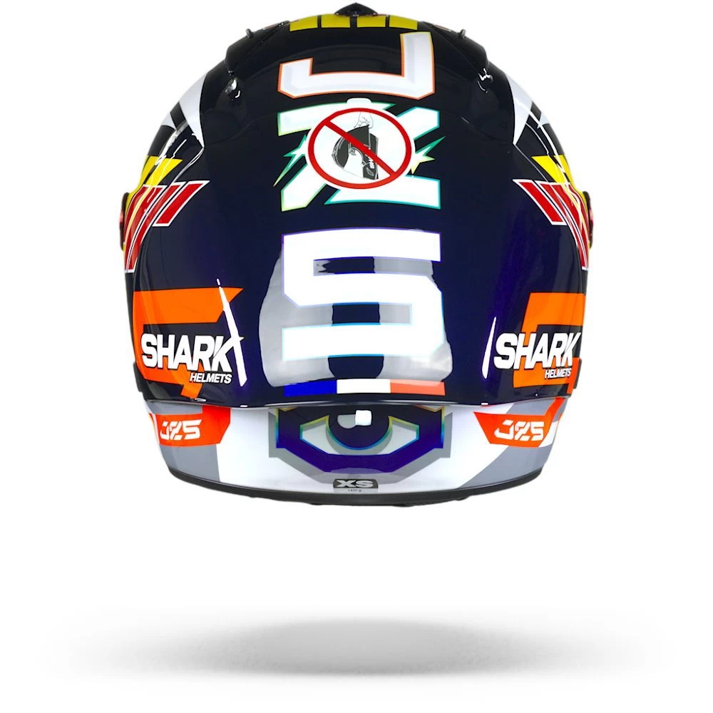 Shark Race-R Pro GP Zarco Signature Blauw Wit Rood BWR Integraalhelm 6 Shark Race-R Pro GP Zarco Signature Blauw Wit Rood BWR Integraalhelm - Afbeelding 6